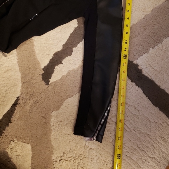 INC Black Jacket w/Zipper Design - Petite Small - Picture 5 of 6